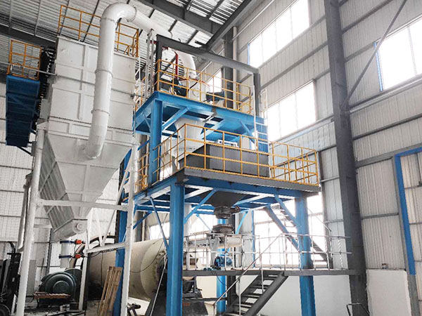 球磨+分級機客戶現場安裝中